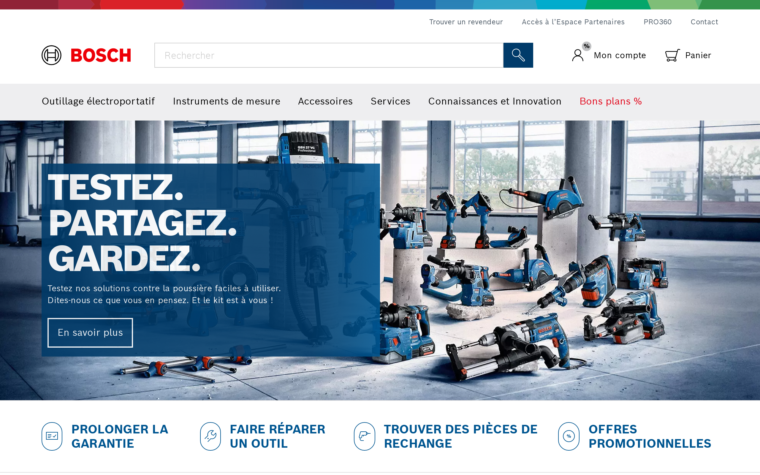 Site Bosch Professional France