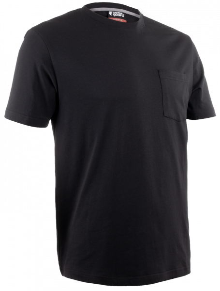 Photo 1 T-shirt manches courtes - JAGA - CO/PES recyclé 37.5®/EA 165g/m² - Noir, L - COVERGUARD